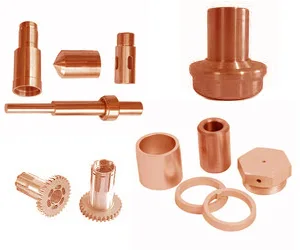 Micro CNC Machining Services for Brass Parts Featuring Polishing Plating Powder Coating Finishes Using Precious Metals