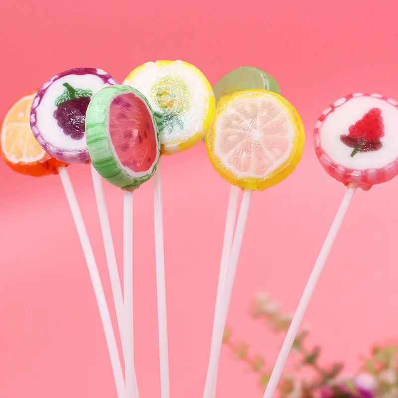 Вкусные детские сладости с низким содержанием сахара фруктовые нарезные леденцы на