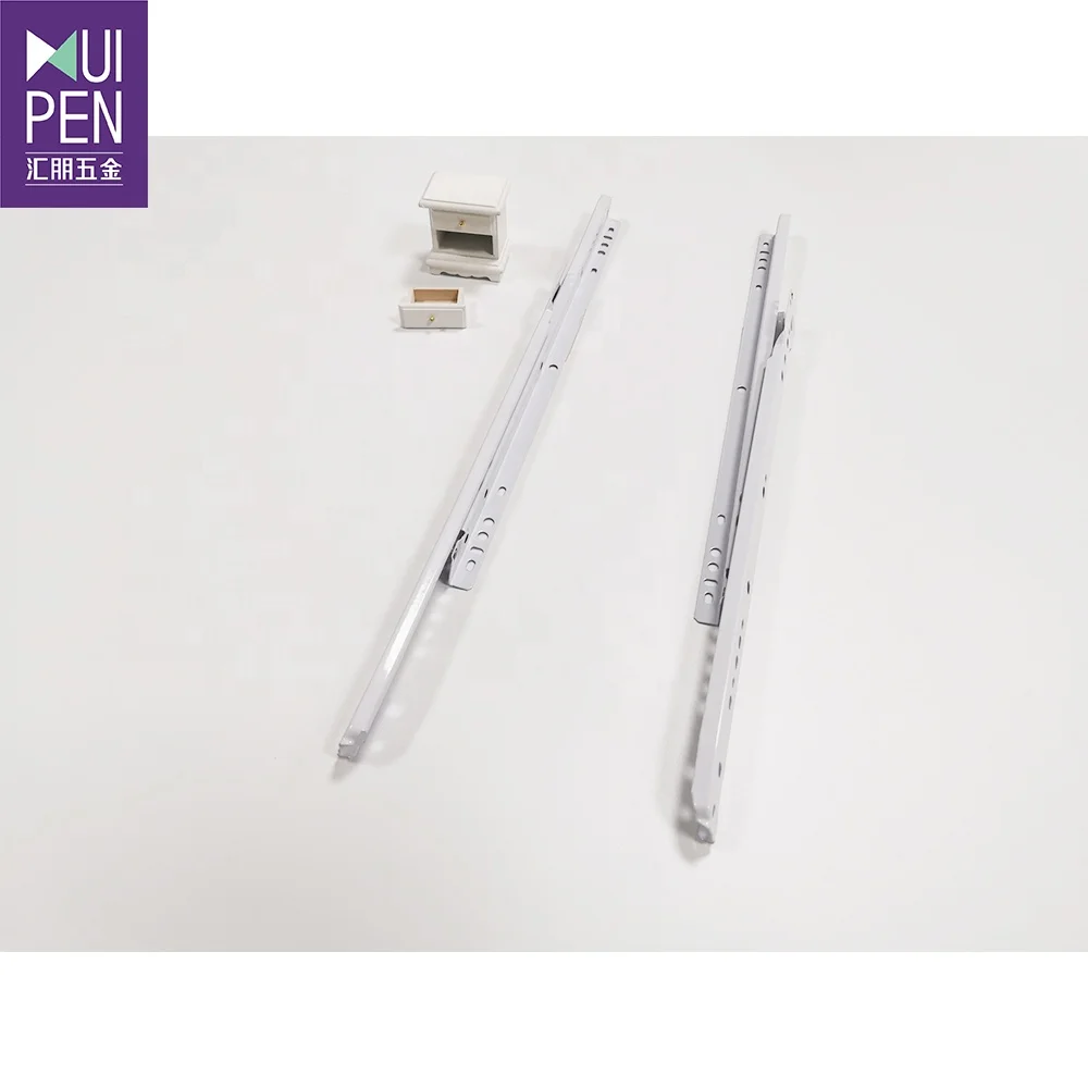 factory price paint coat drawer slide 250mm to 600mm  thickness 0.85mm 1.0mm 1.2mm FGV  type full american type 22inch drawer