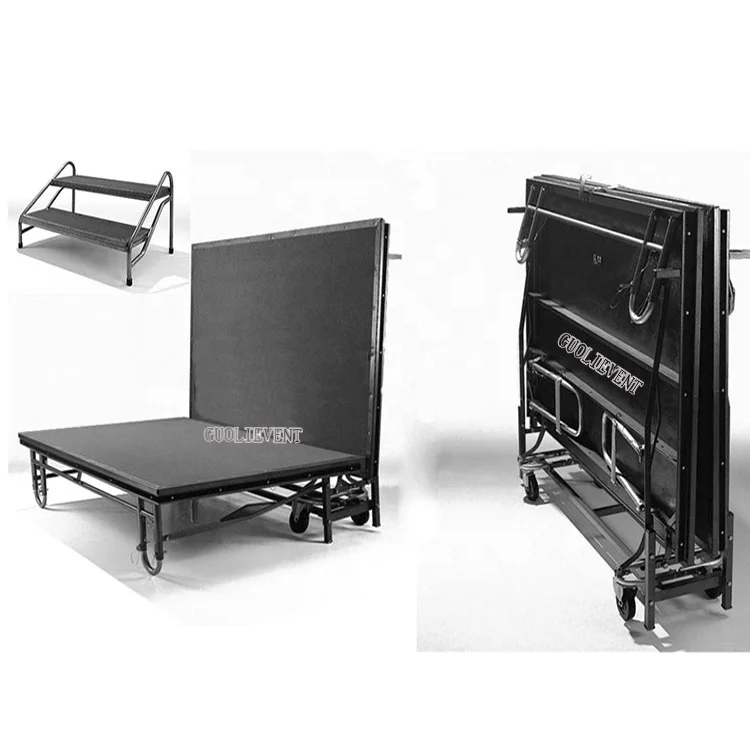 
Cheap Indoor Portable Folding Stage Mobile Folding Stage for Event 