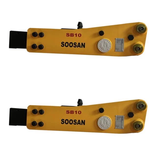 Manufacturer Supplier  Hydraulic Breakers SOOSAN  SB 10 TOP Type With Chisel 140mm For Excavator 3 to 26 Tons