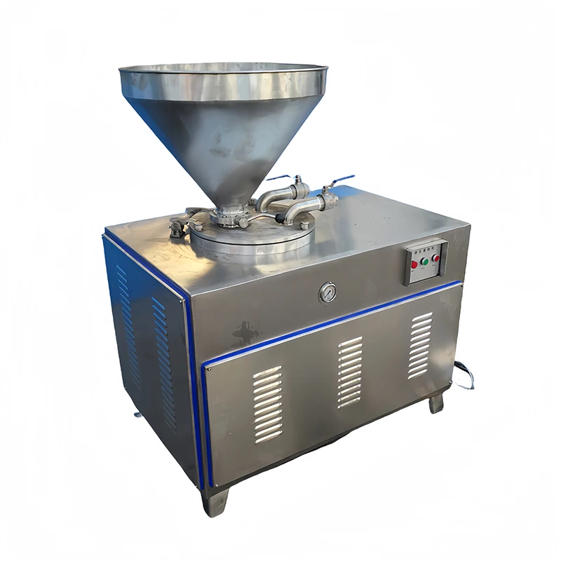 Commercial Filing Pork Sausage Binding Stuffer With Twister Vacuum Machine