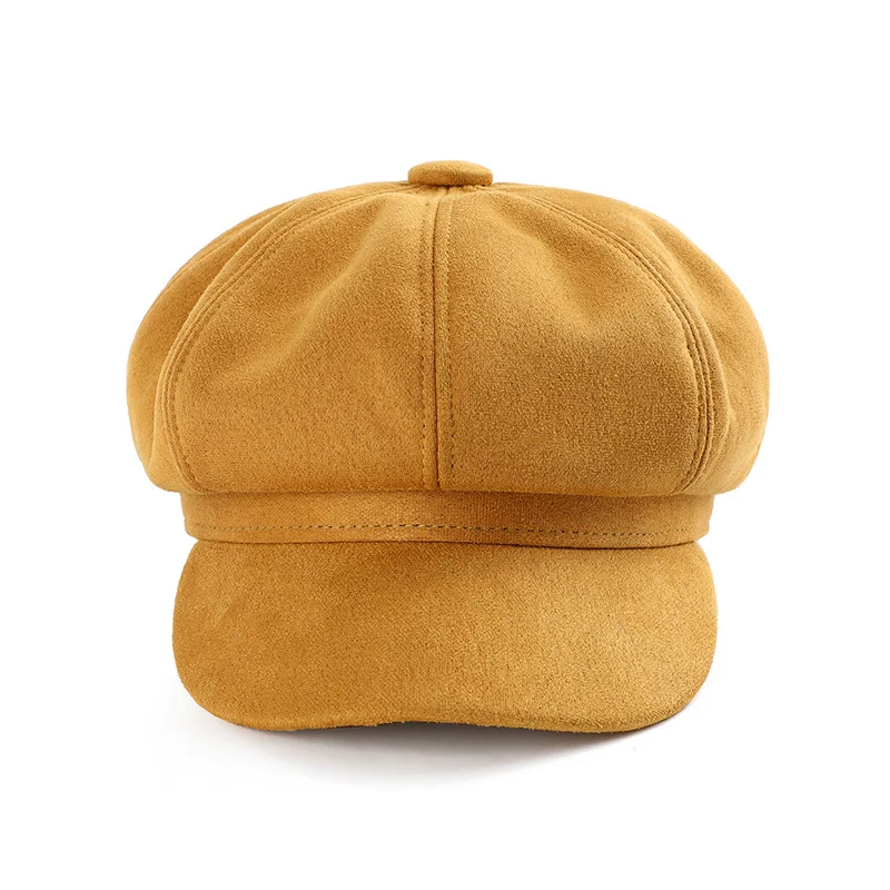 Wholesale Casual Beret Ladies Artificial leather Women