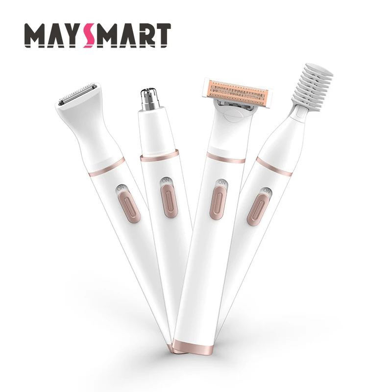 Face Cleaning Cordless Rechargeable Epilator Advanced Wet Dry Hair Women Electric Epilator