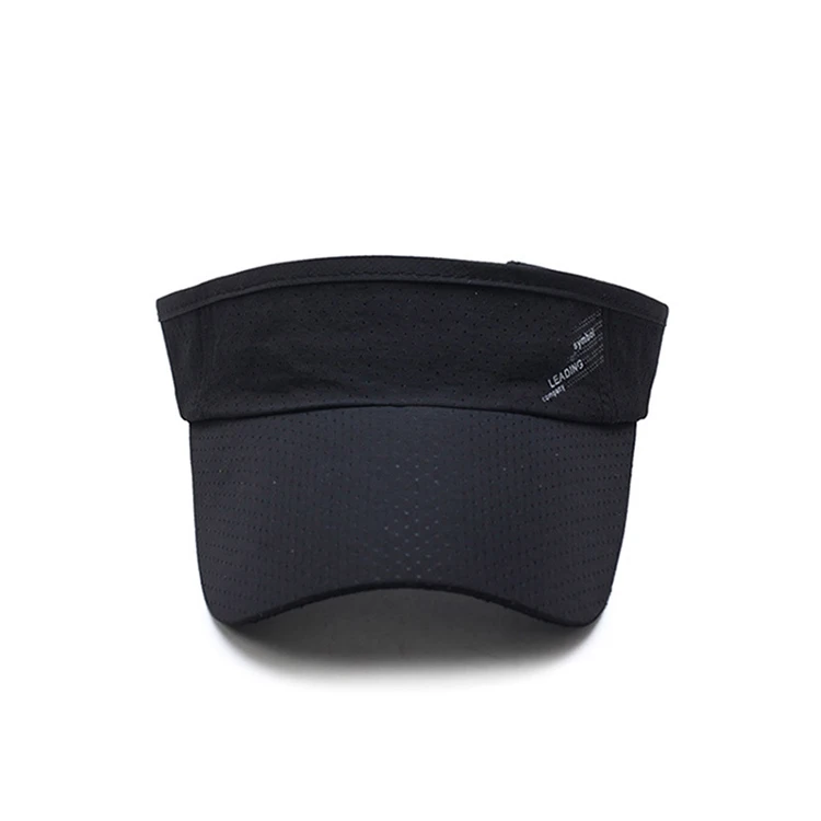 OEM Wholesale Custom 21 Colors Adjustable Embroidery Logo Sun Visor Hat Men And Women Sun Top Cap
