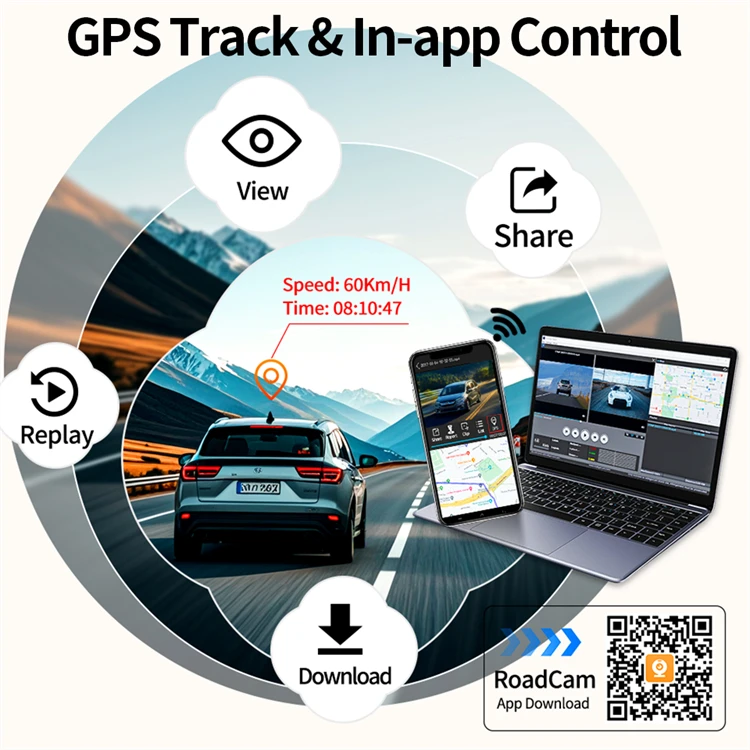 Small Order Quantity Quality assure wireless car navigation system Dash Cam Car Dash board Video