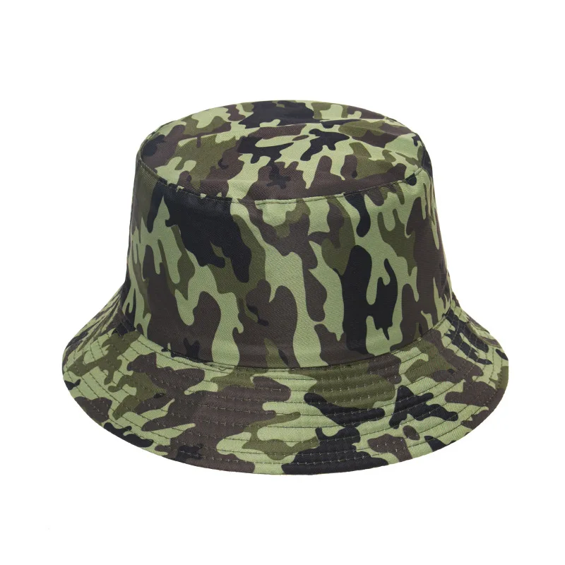 
custom outdoor sport forest camo army bucket hat for camp plain bucket hat for men 