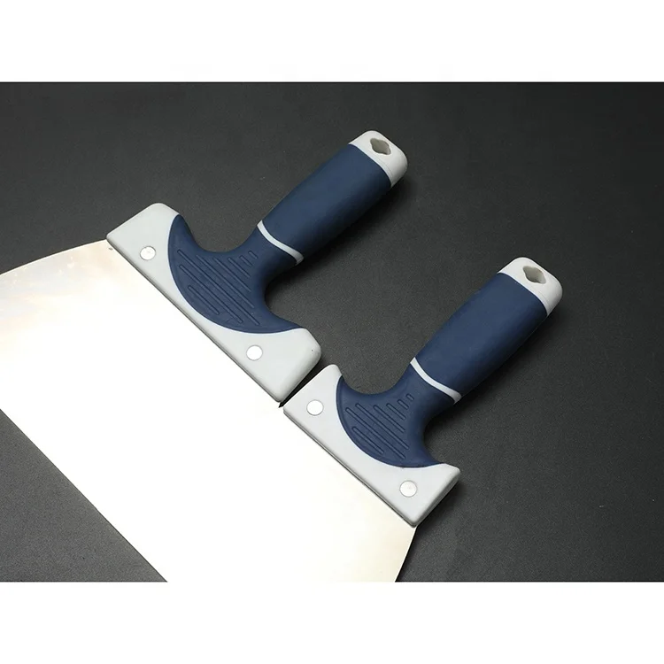 Construction Tools Drywall Putty Knife Stainless Steel Mirror Polish Blade Filler Plaster Decorate Flexible Tapping Scraper