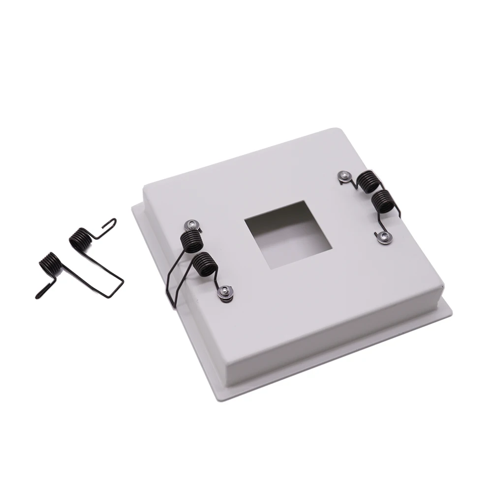 Custom Laser Cutting CRS Steel Powder Coated LED Lighting Square Trim Kit