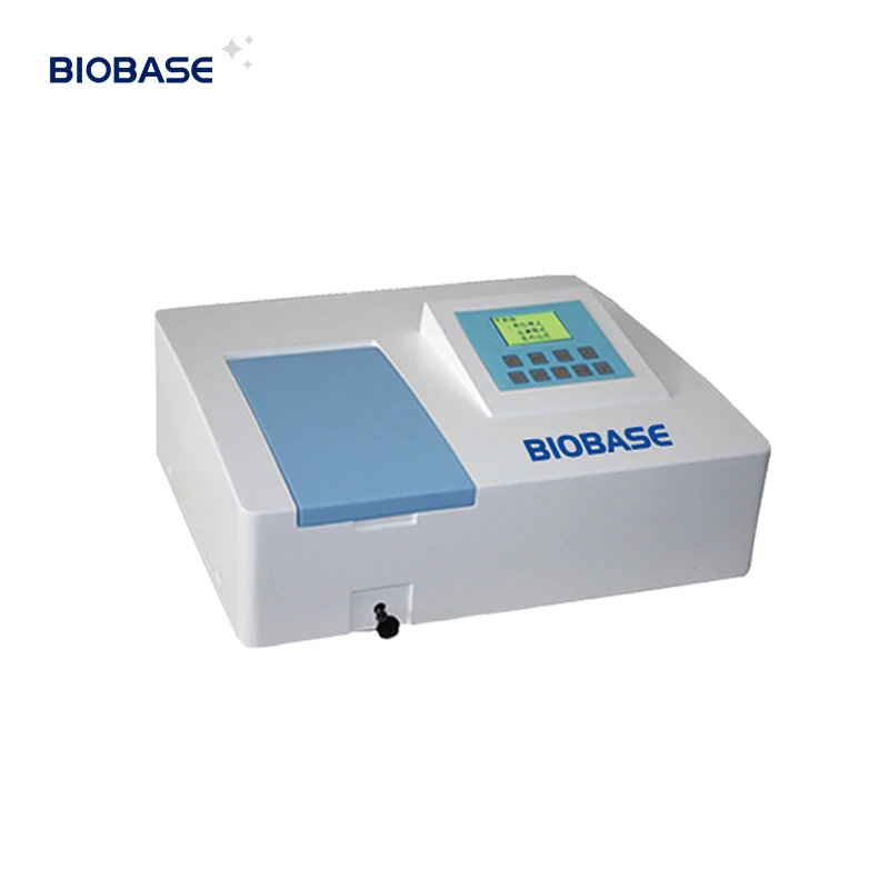 BIOBASE мини клиническое диагностическое оборудование BK-UV1000 UV/VIS спектрофотометр с ЖК-дисплеем автохимия анализатор, BK-UV1200
