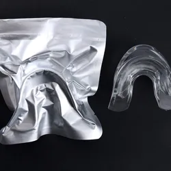 Pre Filled 16% Peroxide Hydrogen Tooth Bleaching Gel White Silicone Mouth Guards Prefilled gel Mouth Teeth Whitening Trays