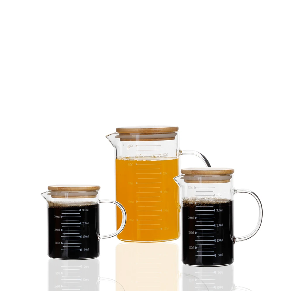 Hot Selling OEM Design Glass Set Measuring Cups glassware tools