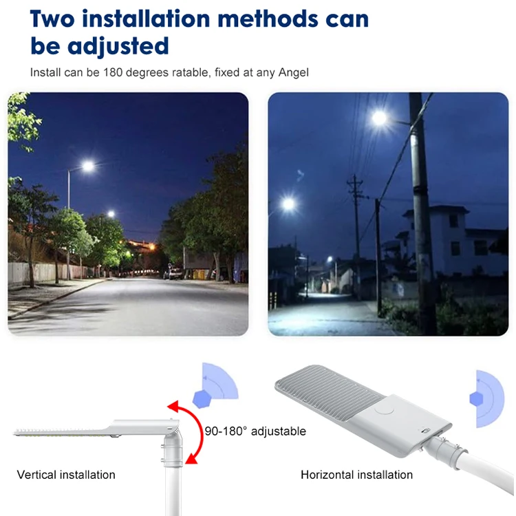 Manufacturers Ip66 Waterproof Streetlight Die-Cast Aluminum 50w 100w 150w 200w Outdoor Strong Street Light