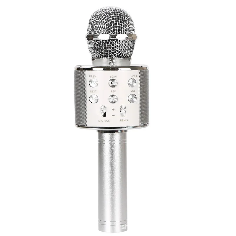 WS858L со световым Bluetooth-микрофоном для мобильного телефона