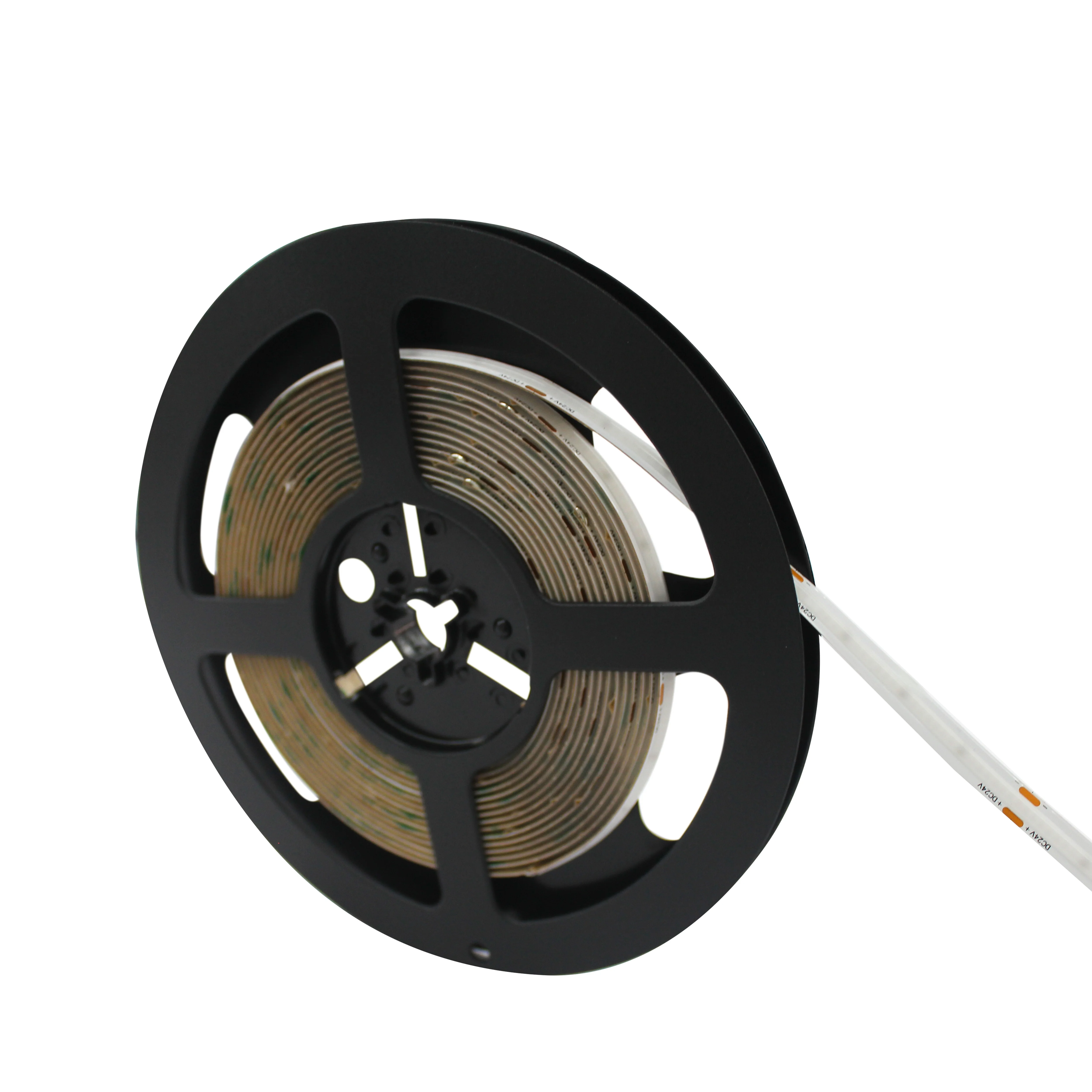 Factory 840leds 12mm Wide Digital Dream Color Light 24V COB2016 RGB No Light Dot Flexible COB Led Strip Lights