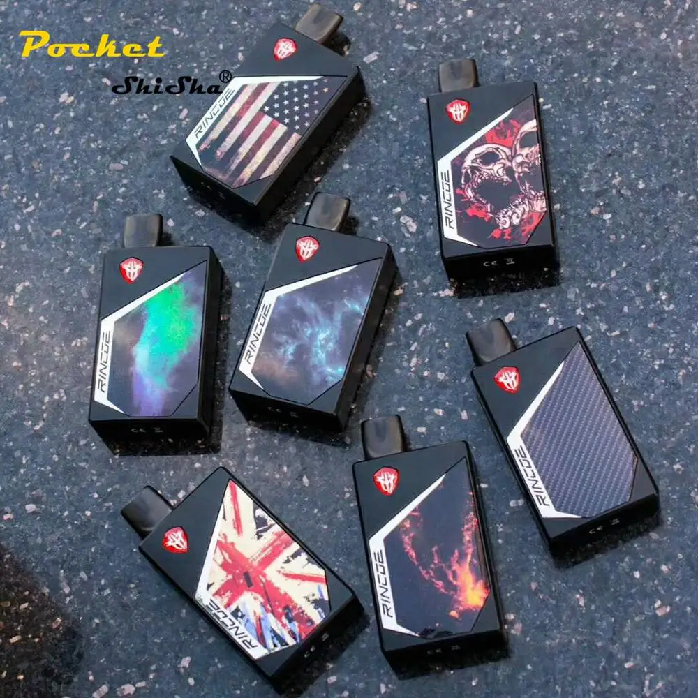  100% аутентичная электронная сигарета мод 2 мл картридж вейп Pod система Rincoe Tix