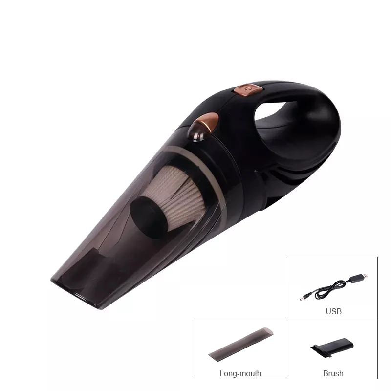 15min Usage Time Standard 55W 7A 7.4V 3000pa Wireless Household Dual-use Cleaning Tool Car Cleaner Vacuum Charge via USB