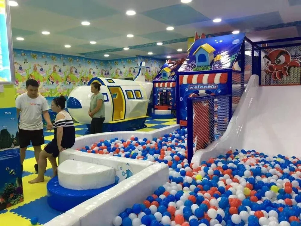 
Customized Indoor Softplay Equipment Play House Children Playground Kids Equipment Set Playing Area for Kids 