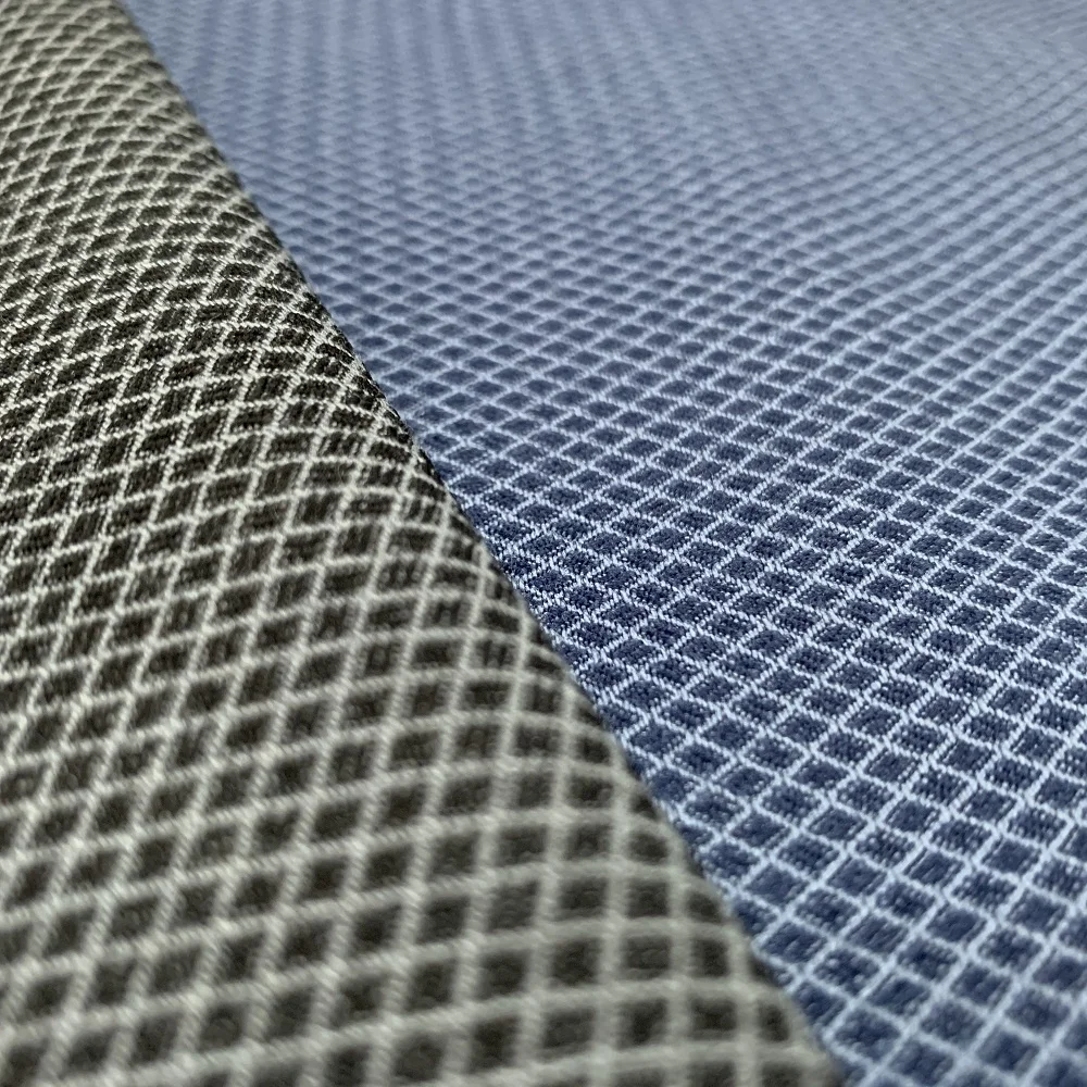 
Super Stretch With Diamond Jacquard Design 10S N/R Bengaline Woven Fabric For Women Tight Pants And Dresses 