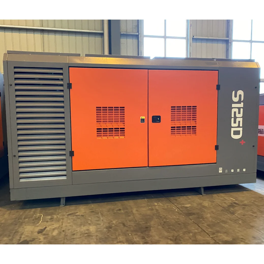 Air Compressing 410 Kw Cummins Diesel Driven Screw Compressor For Deep Water Well Drill