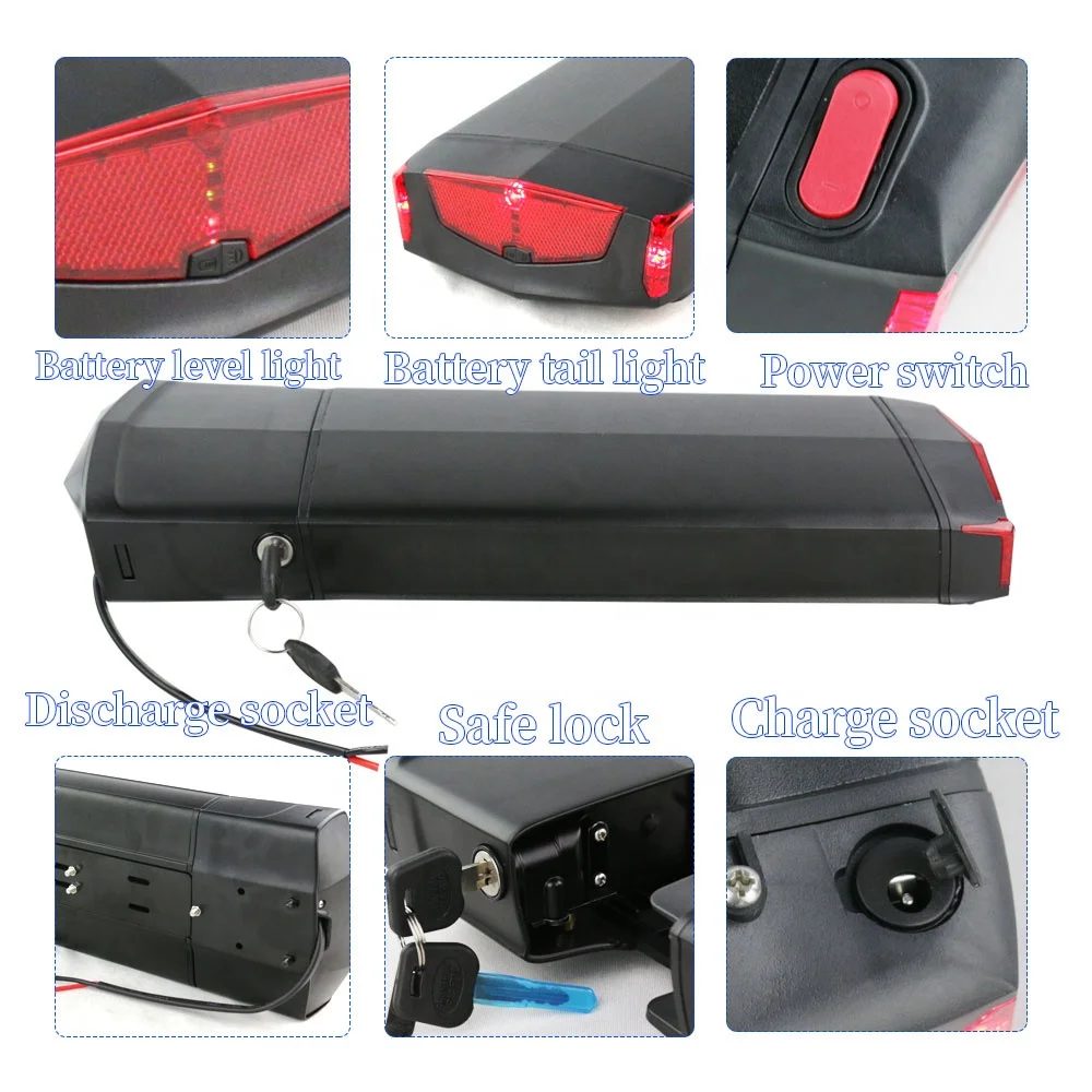 Комплект для переоборудования аккумуляторов для электровелосипеда, 36 В, 48 В, 10 Ач, 18650 Ач, 14 Ач