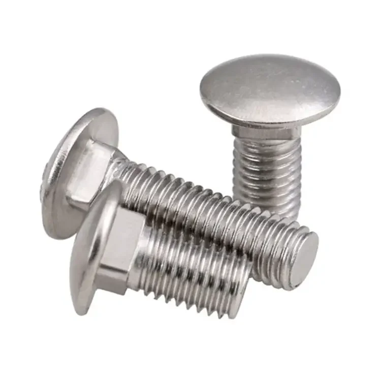 DIN603 Coach Bolts Hot Selling Stainless Steel Titanium Alloy Steel Customized Square Neck Mushroom Round Head Carriage bolt