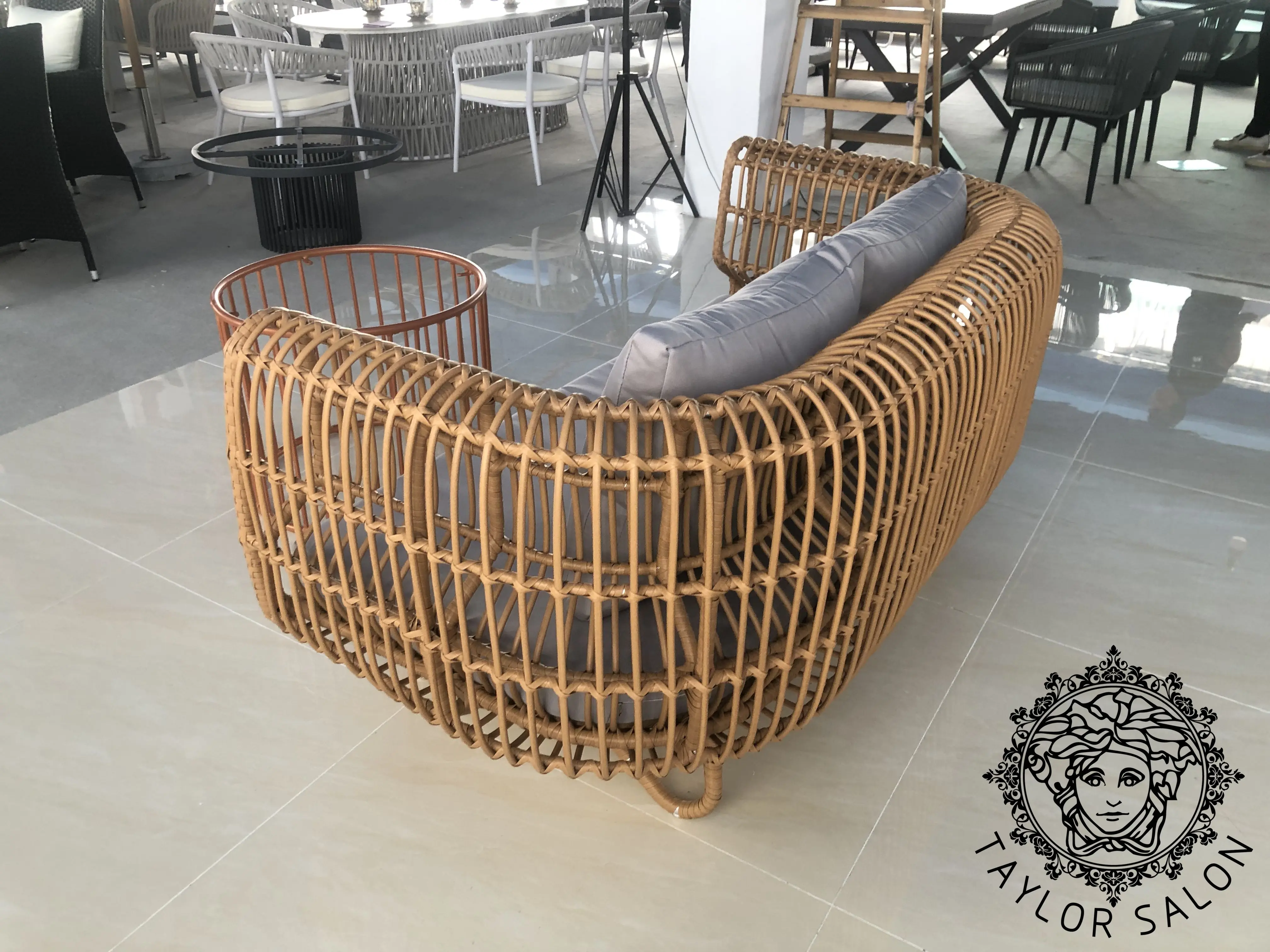 Factory hot selling outdoor terrace hotel garden villa courtyard leisure outdoor furniture