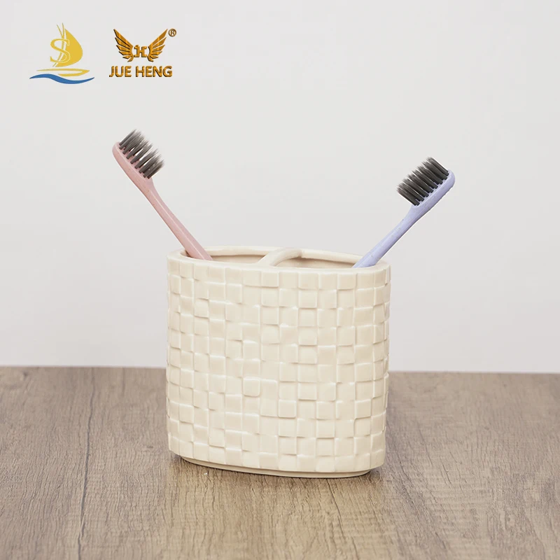 New accessories bathroom ceramic modern stoneware washroom accessories with soap dispenser bathroom ceramic accessories