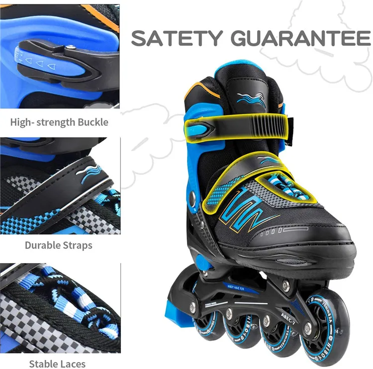 Встроенный скорость Patin Profesional на руле Patines De Linea четырехструнная гитара колеса для роликовых Профессиональные роликовые коньки взрослых и