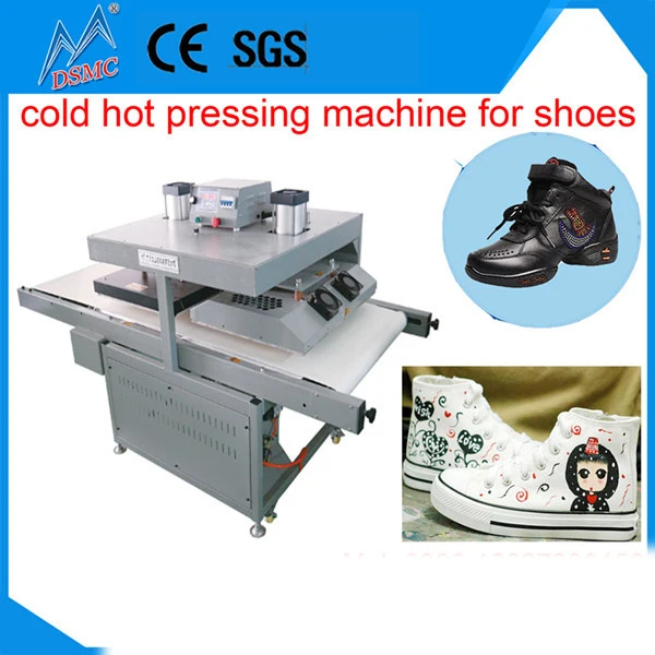 Hot selling Conveyor belt shoes high pressure heat press machine