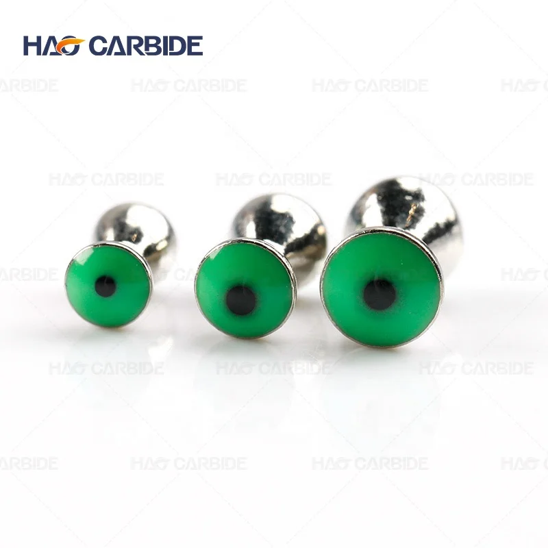 3D Brass Dumbbell Eyes Fishing Fly Tying Brass Dumbell Eyes