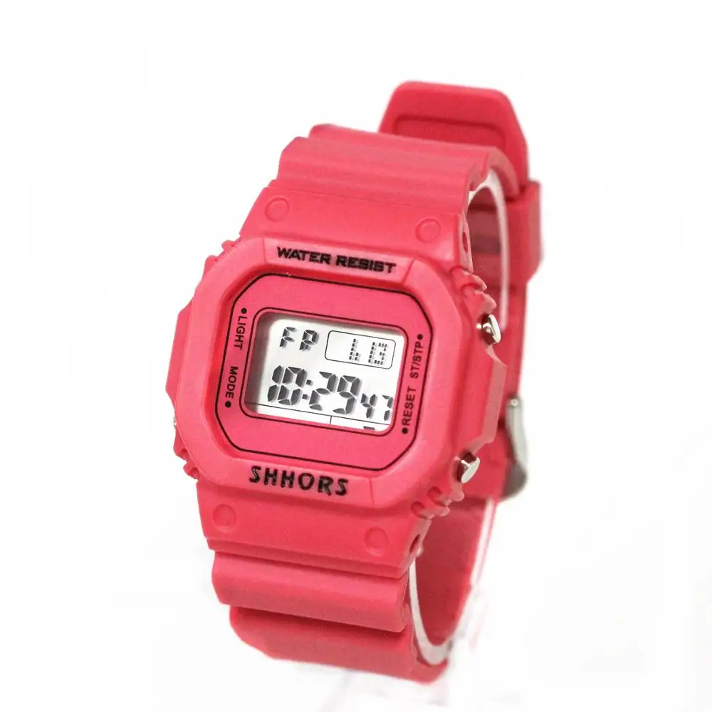 New Colors Student Casual Sports Watch Matcha G Color Digital Shock Watch