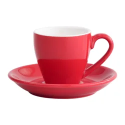 Custom italy porcelain coffee espresso cup saucer set ceramic
