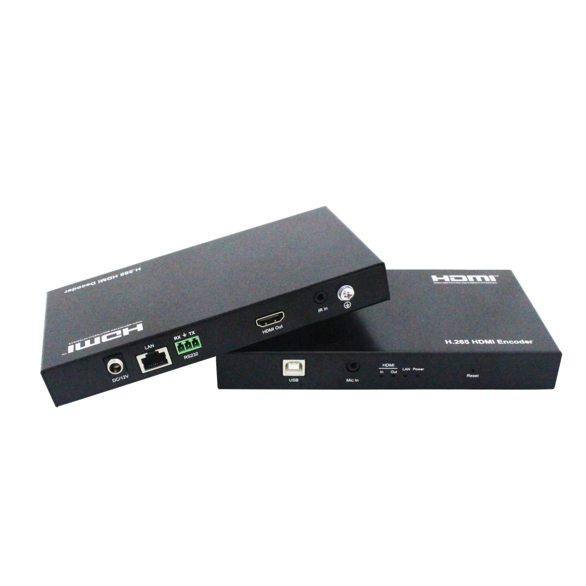 4K H.265 Video Encoder & Decoder Transmitter and receiver extender 120m, support Video Wall, Multi Viewer Matrix