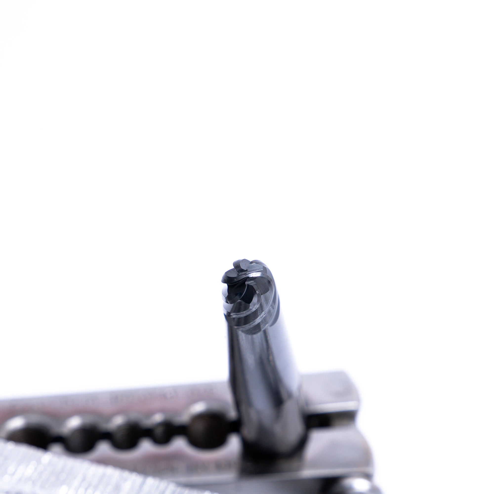 Hrc55 Radius 0.1mm Micro End Mill Application For Steel