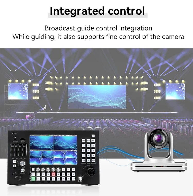 VMIX/ATEM matrix sdi usb/LAN black magic switcher for broadcasting livestreaming 8 channel video streaming switcher