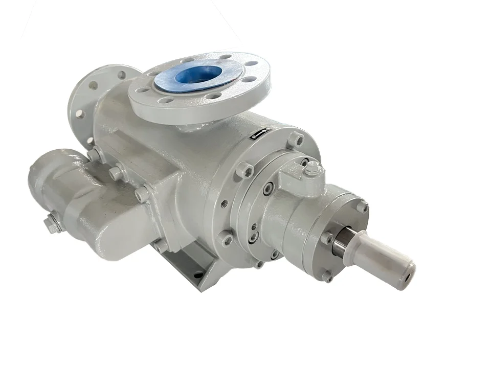 HTSND120 Series Electric Screw Pump Low-Pressure High-Flow Oil Transfer with Lubrication OEM/ODM/OBM Supported for Vacuum Usage