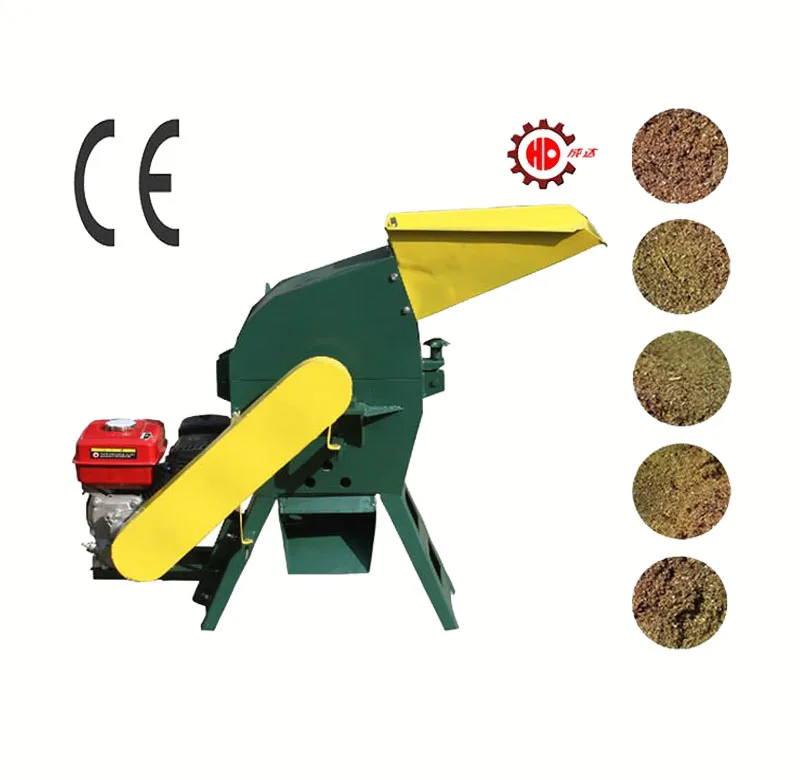 CE approved cattle feed crusher/ straw hammer mill/ straw wood crusher CF198B
