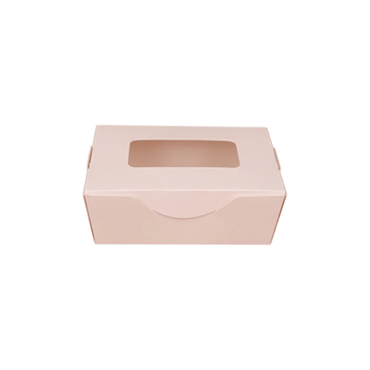 S-2 Sushi Box PE Coated(inside)White Cardboard With Window Disposable Custom Printed Paper Food Sushi Paper Packaging Box Sushi