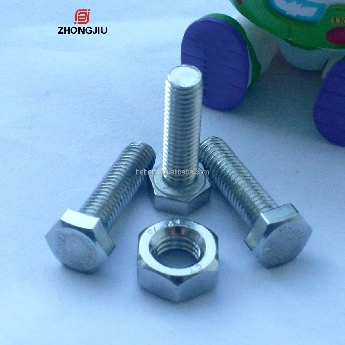 good Price Stainless Steel Din 931 Din933 304 316 316l 1/6 Hexagon Head Bolts Ss Bolts Nuts Hex Bolt