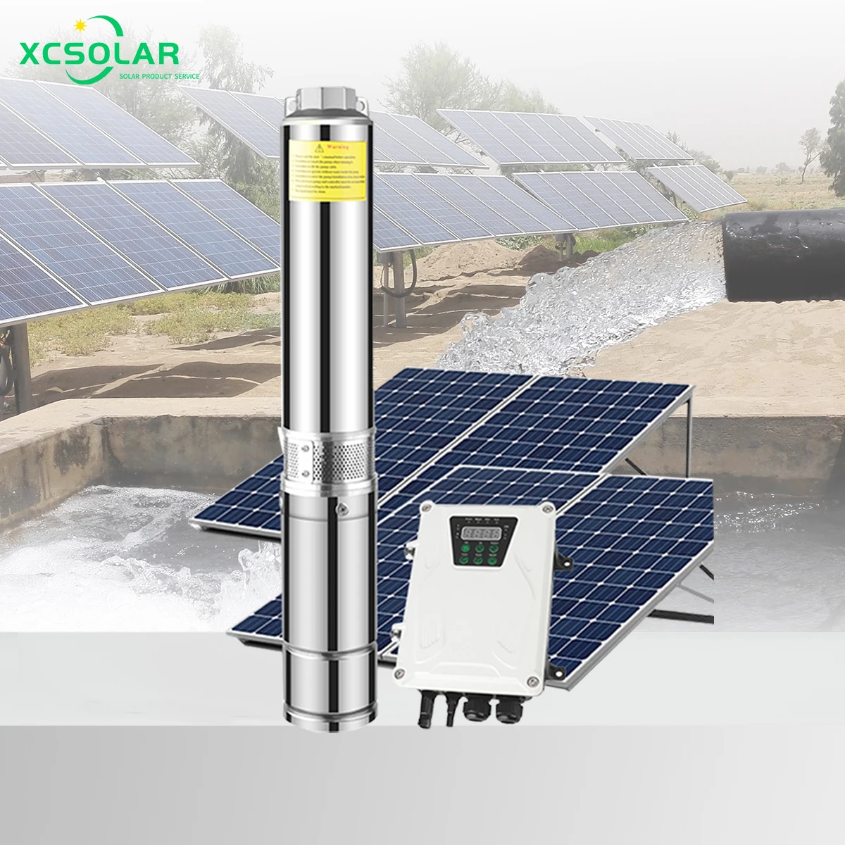 Philippine Market Stainless Steel High Head Powerful 3 Phase 5HP 3HP 1HP DC AC Solar Water Pump Irrigation System Kit//