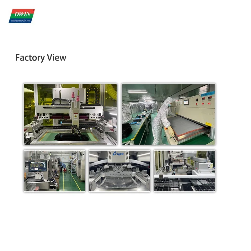 Dwin 7.0 Inch TFT Screen 800*480 HMI Commercial Display UART LCD Display Touch Screen  DMG80480C070-03WTC