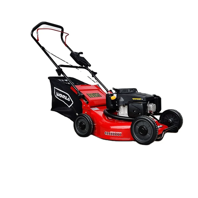 Factory Direct Sale High Quality Small Lawn Mower Cheap Price Four Stroke Robot Lawn Mower Type Garden Lawn Mower Four Wheel