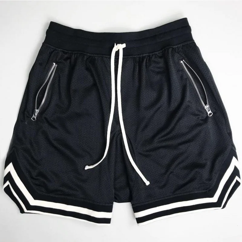 wholesale youth mens old school blank mesh basketball uniform shorts with logo
