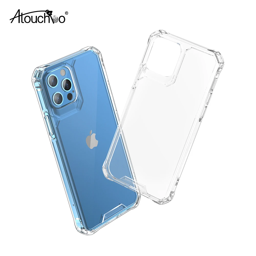 Atouchbo новейший дизайн Кристалл бриллиант ТПУ + ПК Анти-взрыв для iPhone 13 Pro Max mini ударопрочный чехол