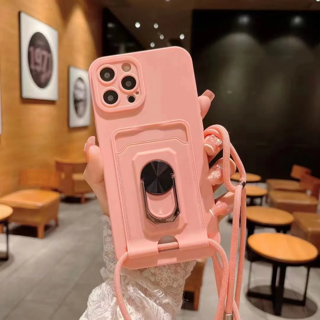 Mobile Phone Strap and Case for Phone Case for Xiaomi for Redmi Note 10 Pro 10T POCO X3 Pro 10 10C Note 7 8 Pro