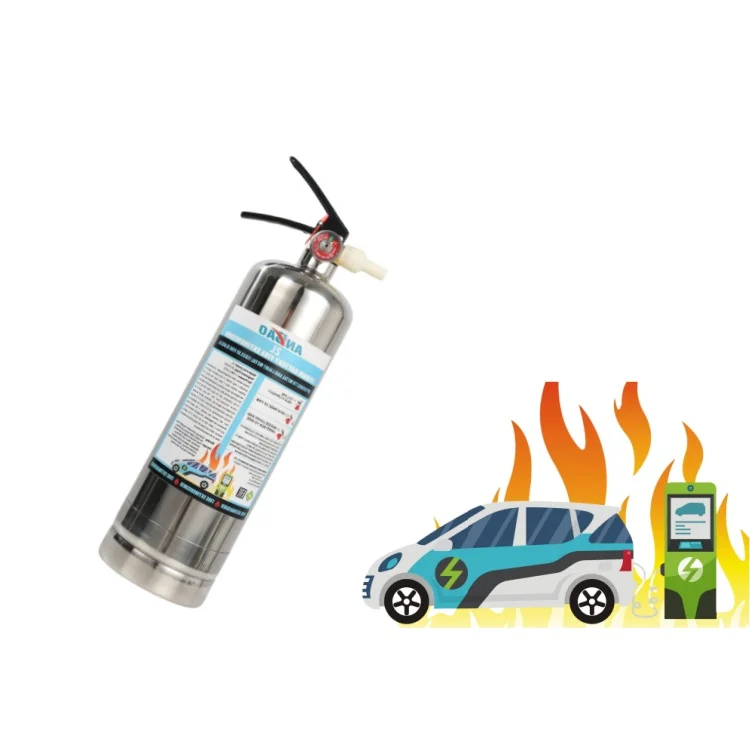 Portable Lithium battery fire extinguisher Electric vehicle EV car use fire extinguisher Lithium extinguisher