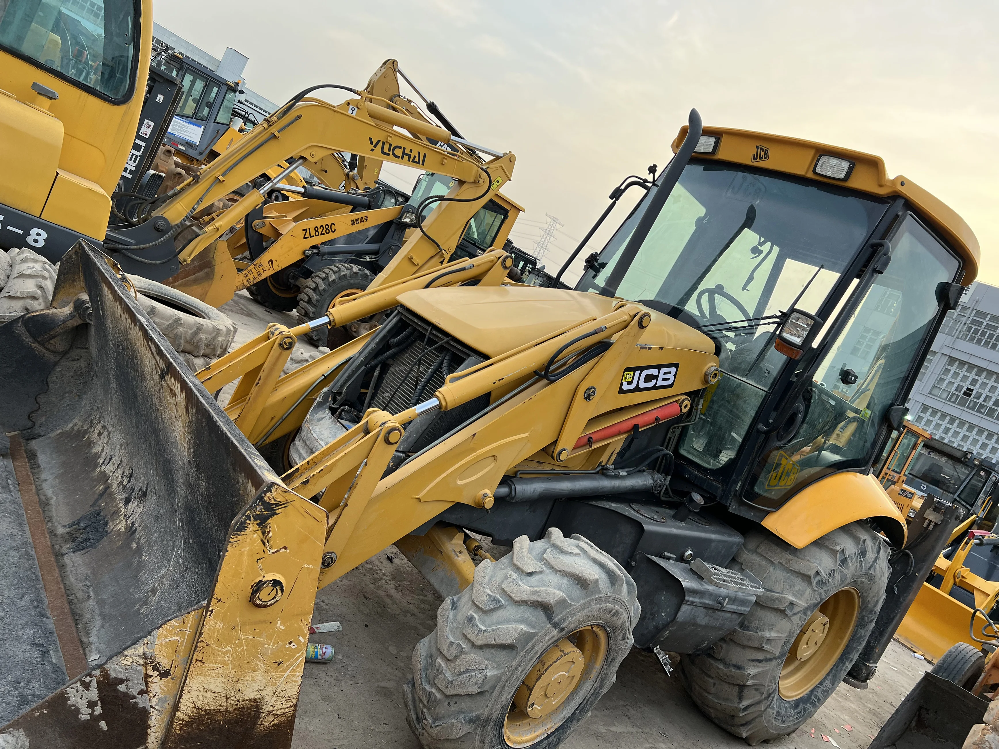 Высокое качество и хорошая цена ИСПОЛЬЗУЕТСЯ Jcb 3cx колесный экскаватор-погрузчик для продажи