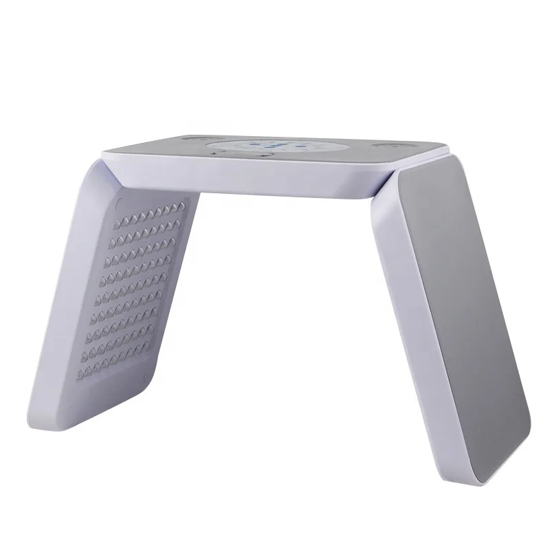 Newest 7 Color PDT LED Mask Small 3 Fold Spectrometer With Sprayer For Facial Deep Moisturizing Whitening Acne Treatment