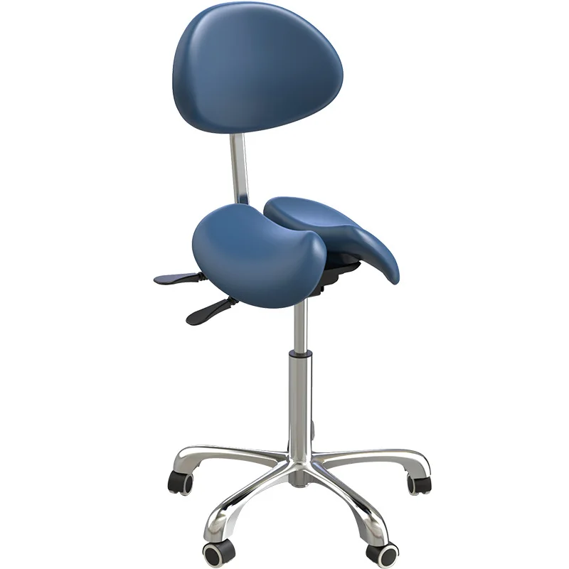 Adjustable Ergonomic Mercury Balance Plus Saddle Dentist Industrial Laboratory Chair